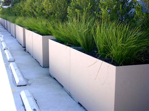 stainless steel planter boxes sydney|precast concrete planter boxes.